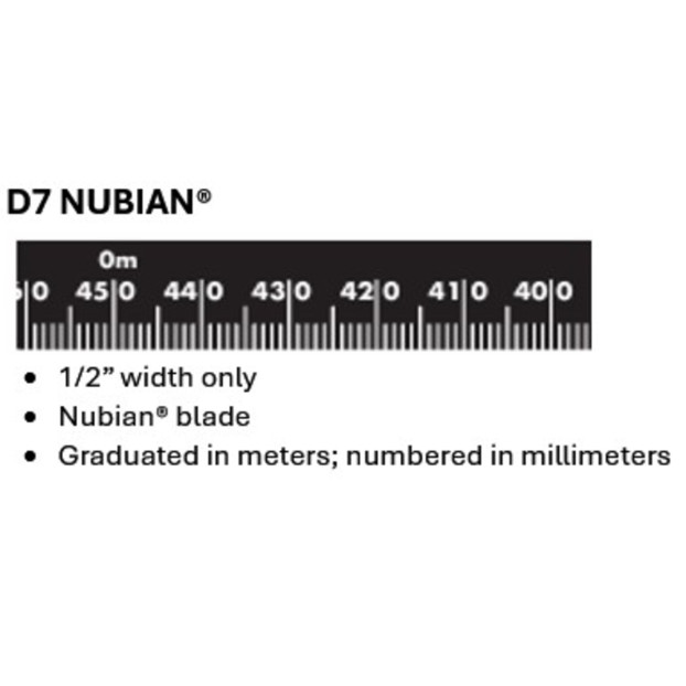 Lufkin 1293SM590N 13mm x 15m Atlas Nubian® Oil Gauging Tape