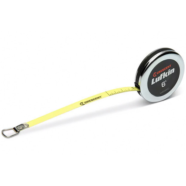 Lufkin W606PD 1/4” x 6ft Executive Diameter Pocket Tape Measure