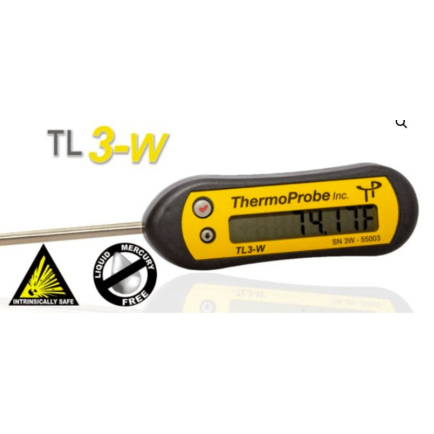 ThermoProbe TL3W-06 Thermometer, 6in./15cm Sensor Length