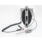 ThermoProbe TP9A-25M-AW-MM Thermometer, 25m, Asphalt Weight Probe, Brass Markers at 1m intervals