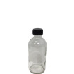 120ML Clear Glass Bottle With Cap & Stopper (140pc/ctn)
