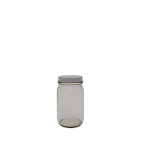 360ML Jam Jar With Metal Cap (Wide Mouth)(48pc/ctn)