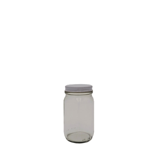 360ML Jam Jar With Metal Cap (Wide Mouth)(48pc/ctn)