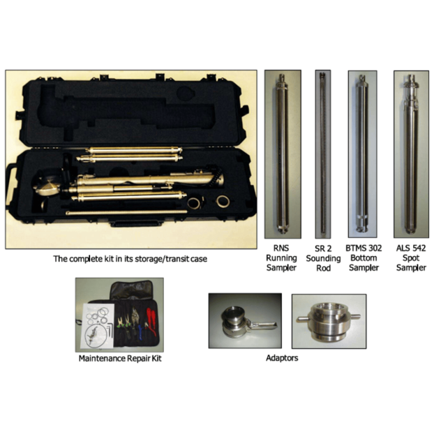 UK-ATEX-MK7 Closed Sampling System (up to 500ml), 32m x 14mm Stainless Steel Cable, with MMC Type Coupling