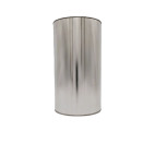 2.5Ltr Round Tin With Cap (Open Top) (500pcs/order)