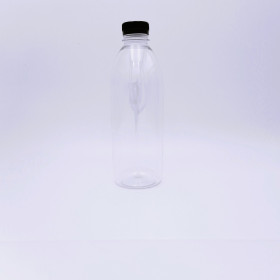 500ML Clear Plastic Bottle with Cap (78pcs/pkt)