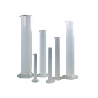 BURE-7502-1000 1000ml Measuring cylinder, PP, transparent scale