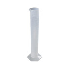 BURE-7502-1000 1000ml Measuring cylinder, PP, transparent scale