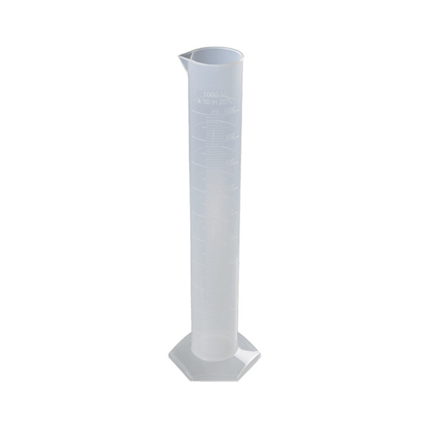 BURE-7502-1000 1000ml Measuring cylinder, PP, transparent scale