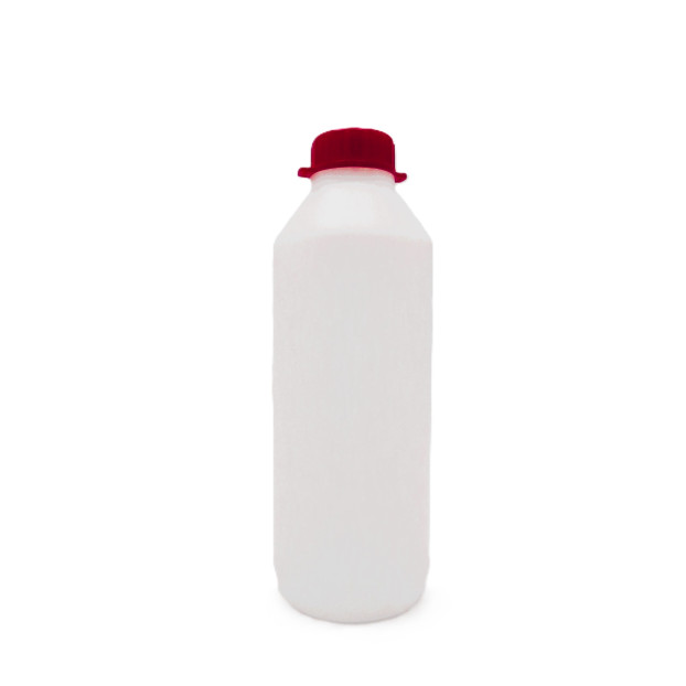 1Ltr Plastic Sample Bottle with Cap & Stopper (Narrow Mouth) (50pcs/pkt)