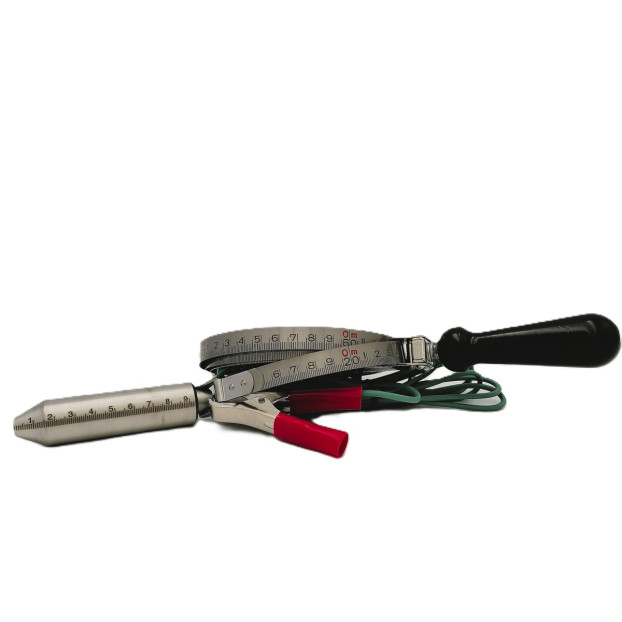 Nihon 25M-SS-WSB 25M Stainless Steel Tape with S/Steel Bob and Earth Clip