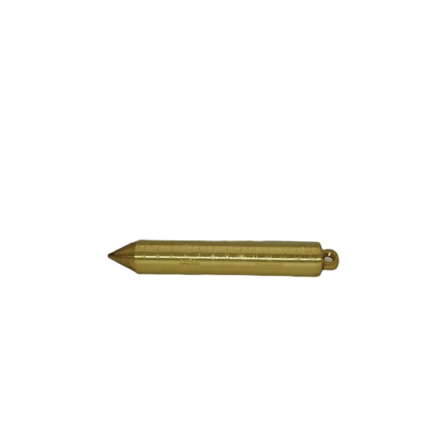 Lufkin 590GMEN 20oz Inage Solid Brass Cylindrical SAE/Metric Plumb Bob