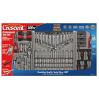 Cret-CTK148MP 148Pc. 1/4", 3/8", and 1/2" Drive 6 and 12 Point SAE/Metric Mechanics Tool Set