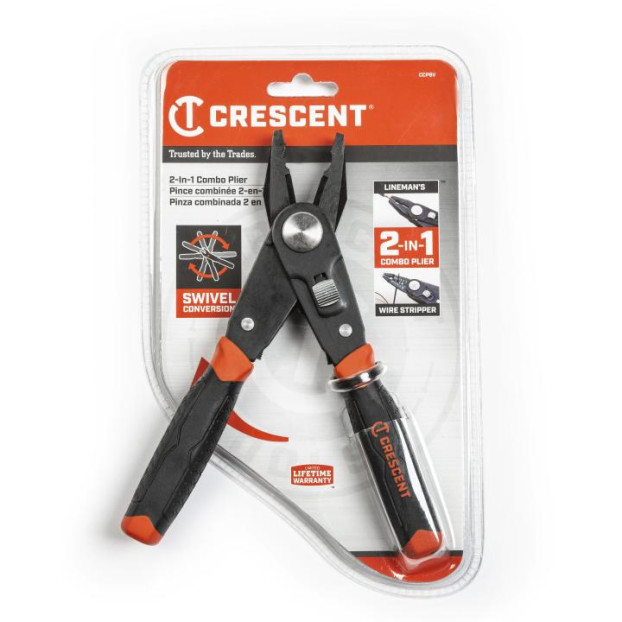 Cret-CCP8V 2 in 1 Combo Pliers and Wire Stripper