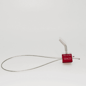 30cm Key Lock Cable Seal With Serial Number