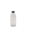 250ML Clear Glass Bottle With Cap & Stopper (78pc/ctn)