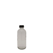 120ML Clear Glass Bottle With Cap & Stopper (140pc/ctn)