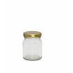 210ML Clear Jar With Metal Cap (126pc/ctn)