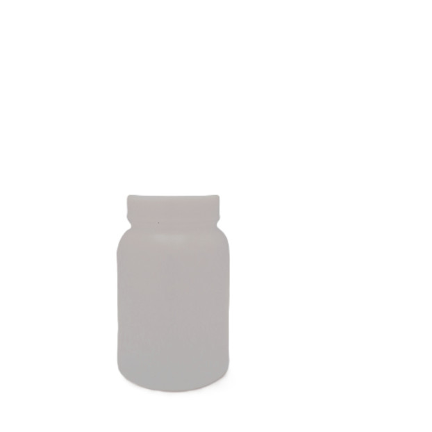 500ML Plastic Sample Bottle with Cap & Stopper (Wide Mouth) (50pcs/pkt)