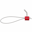 30cm Key Lock Cable Seal With Serial Number