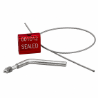 30cm Key Lock Cable Seal With Serial Number