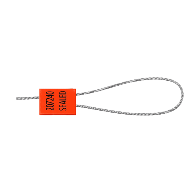 CrimpLock Plastic Security Seal With Serial Number