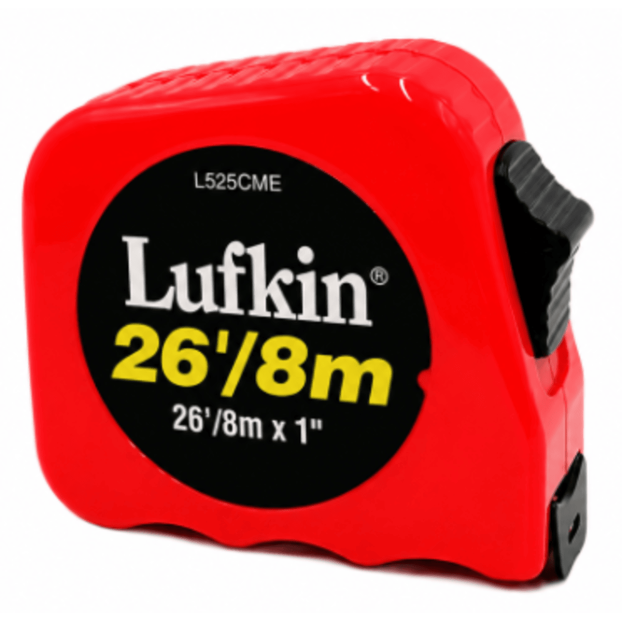Lufkin L525CME 8m/26ft Steel Measuring Tape