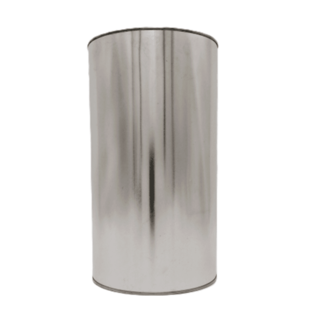 2.5Ltr Round Tin With Cap (Open Top) (500pcs/order)